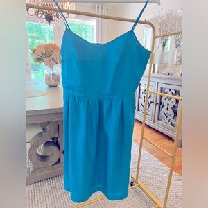 J. CREW Stunning Beautiful Blue Summer Dress!